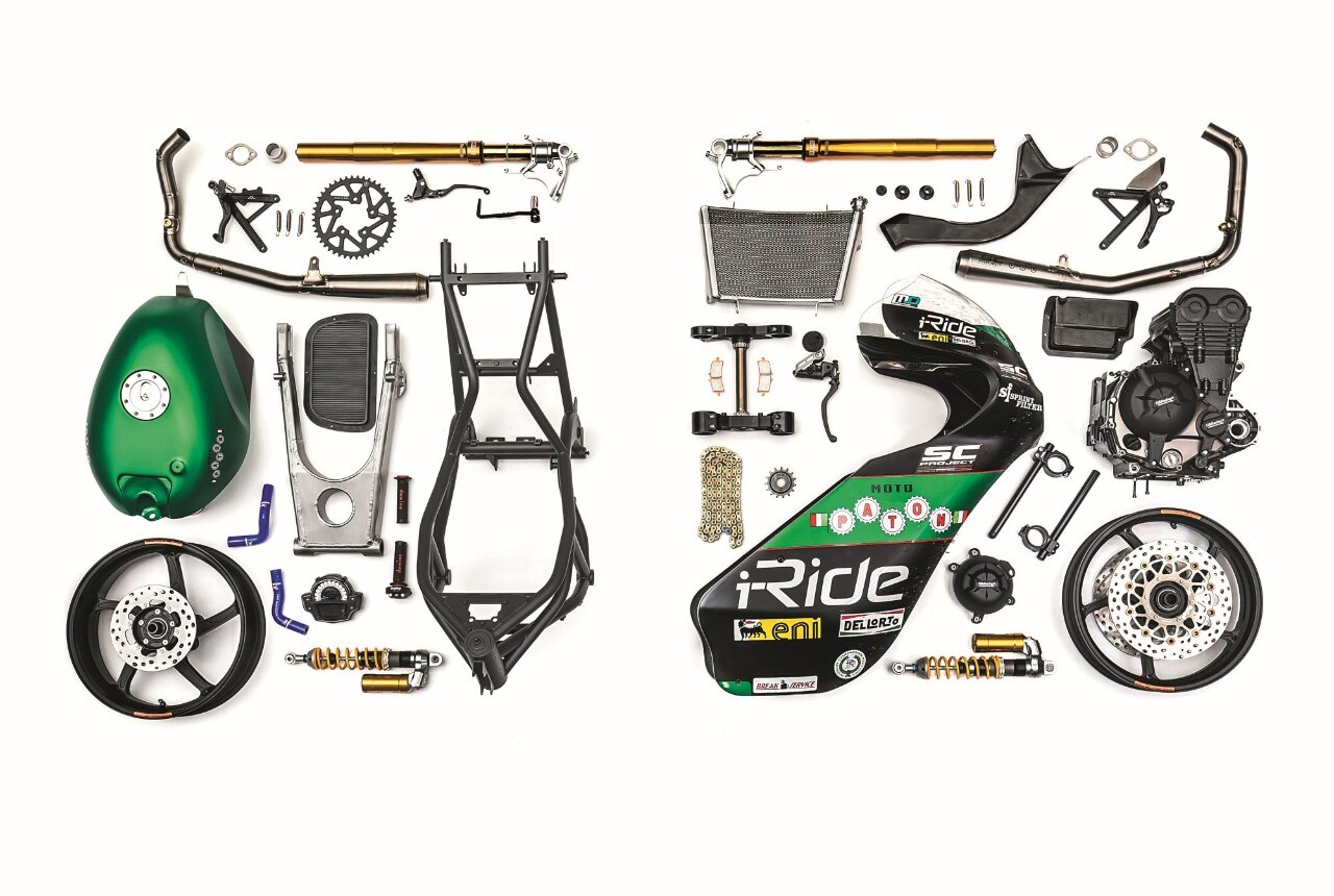 Paton S1-R Lightweight Race Edition, pezzo per pezzo